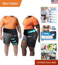 Versatile 5-in-1 Hip Brace for Men  Women  Sciatica, Thigh  Hamstring Support