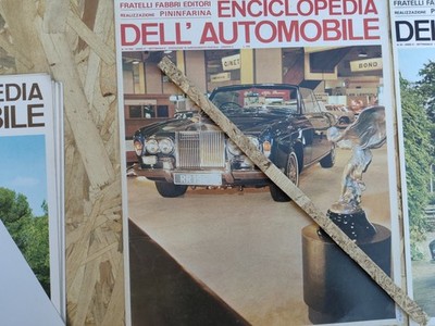 Umschläge Enzyklopädie Auto 1967, 25 x 30 cm, Preis je