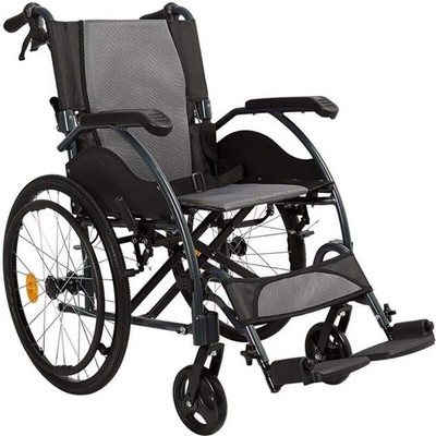 Lightweight Wheelchairs Portable and Folding Aluminum Wheelchair for Adults