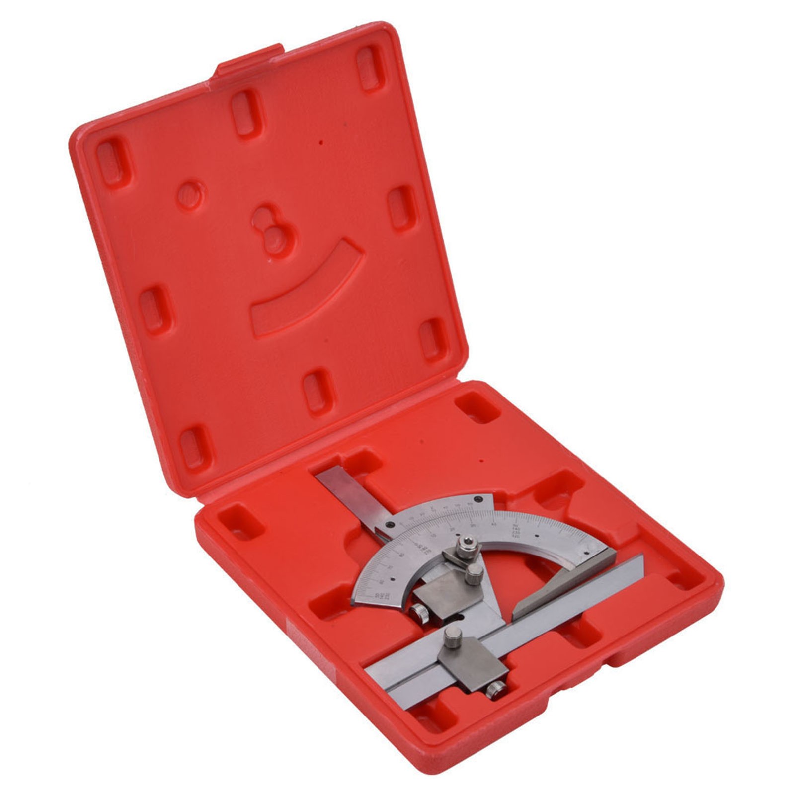 Universal Bevel Protractor 0-320° Angle Measuring Ruler Tools♡.