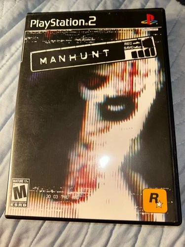 Manhunt Sony PlayStation 2 PS2 CIB Complete Tested. Game, Case & Manual Are NICE