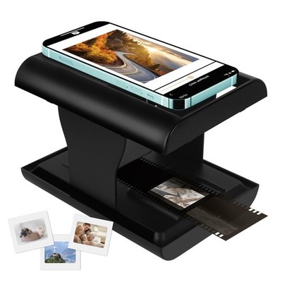 DGODRT Mobiler Kleinbildfilmscanner, Diascanner für alte Dias, Kleinbildumbau... 