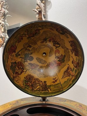 Vintage Italian Floor-Standing Globe Bar Cabinet - 1578 Old World