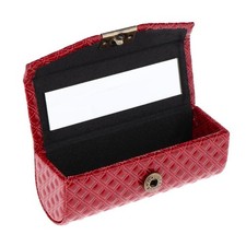 Vanity Kit, Soft PU Leather Case Cosmetics Makeup Holder
