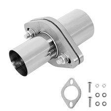 1.75 2.5 3 Exhaust Flange Repair Pipe Kit 2 Bolt Gasket Hardware Stainless