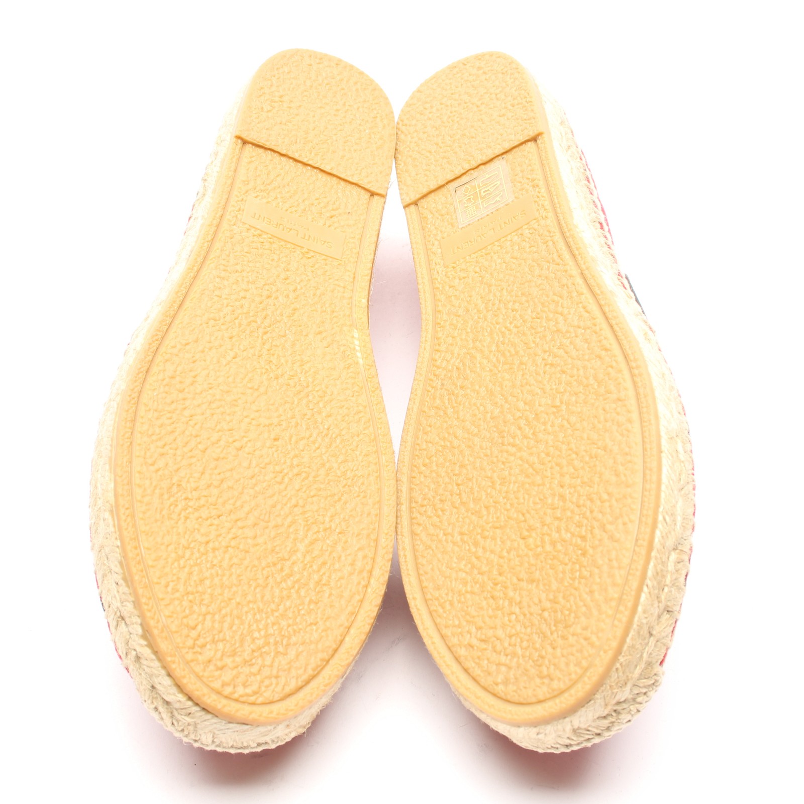Espadrillas Saint Laurent Rosso 36 euro nuove