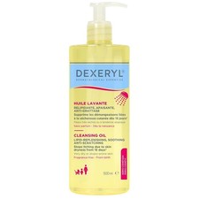 Dexeryl Cleansing Oil 500ml | Body & Face Wash Dry & Eczema-Prone Skin Daily Use