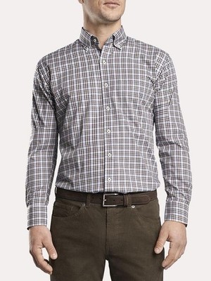 $129 PETER MILLAR CROWN EASE STRETCH WORTH TARTAN XL