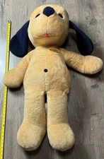 Rare Vintage Jumbo 40" Henry the Dog Plush Stuffed Animal Fair HUGE