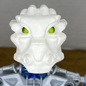 LEGO Bionicle 8732 Toa Matoro Inika Figure Manual Tested Sword No Batteries Inco