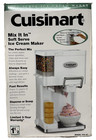 Cuisinart 15 Qt Ice Cream Maker Machine White Mix It In Soft Serve ICE 45 NEW