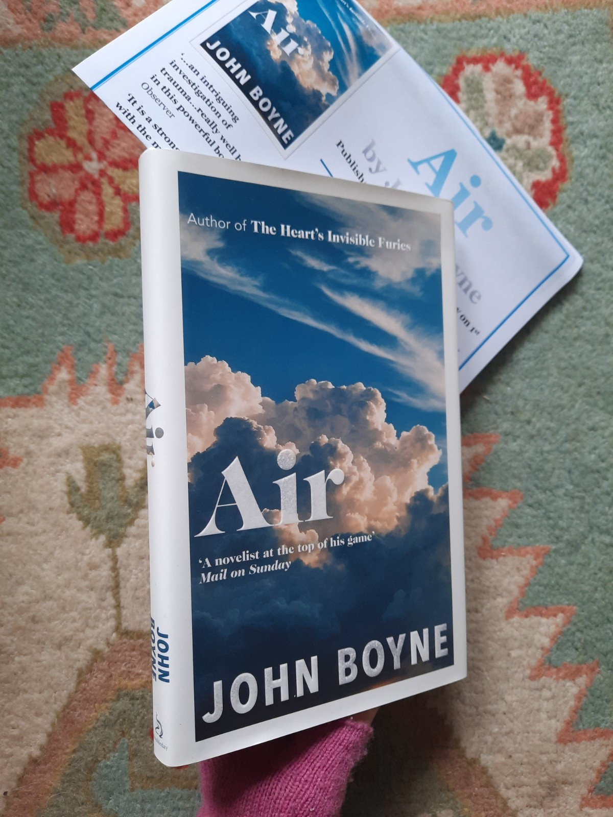 Air John Boyne Proof copy