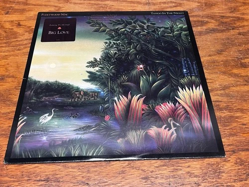 Fleetwood Mac – Tango In The Night Gold Stamp Promo Hype Sticker Vinyl LP NRMT