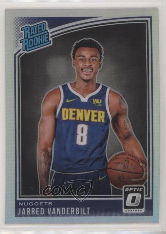 2018-19 Panini Donruss Optic Rated Rookie Holo Prizm Jarred Vanderbilt #151 0q0m