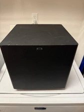 Klipsch Sub-8 II Powered Subwoofer 120W – Black – Tested – Great Bass – Sub 8 II