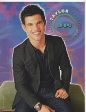 Taylor Lautner pinup J-14 magazine cuttings Katy Perry blue hair picture photo