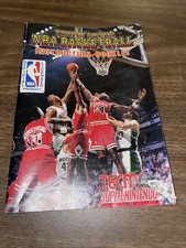 TECMO SUPER NINTENDO NBA BASKETBALL- SNES MANUAL INSTRUCTION BOOKLET 1991