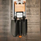 Fiskars 3-Piece Garden Tool Set Trowel Cultivator Transplanter Black/Orange