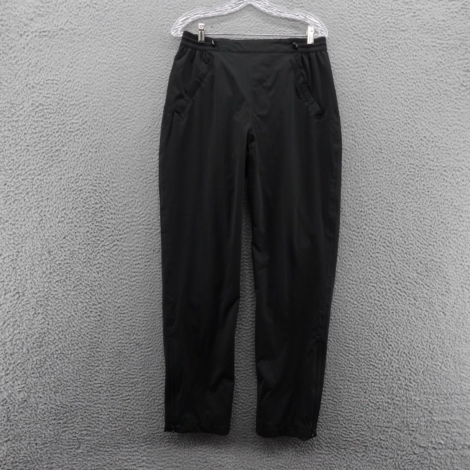 Walter Hagen P11 Performance Rain Pants Mens Medium Black Waterproof NEW