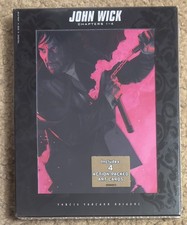 John Wick Chapters 1-4 New Blu-Ray+DVD+Digital with 4 Art Cards Included