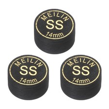 Billiard Pool Cue Tips 3Pcs  14mm / 0.55inch  Super Soft