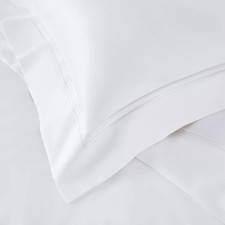 The White Company Symons 1000 T/C Double Row Cord Oxford Pillowcase Large SQUARE