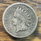 1862 Copper-Nickel Indian Cent Nice Original VG CHRC