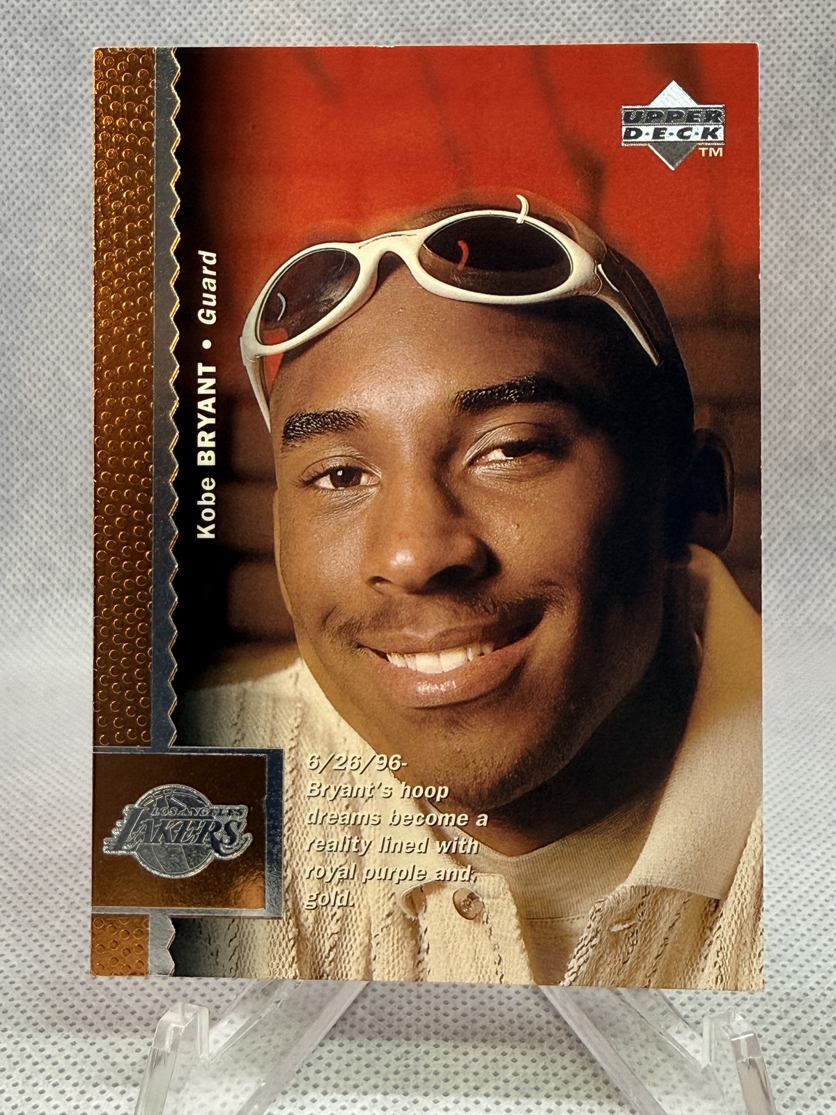 1996-97 Upper Deck #58 Kobe Bryant