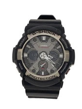 CASIO G-SHOCK Digital Analog Black Quartz Rugged Rubber Watch Excellent JAPAN