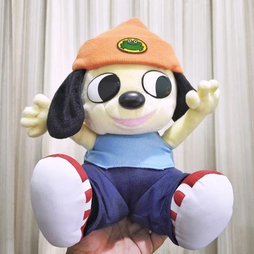 PaRappa The Rapper Plush Doll Toy Sony PlayStation Character Bandai 1998