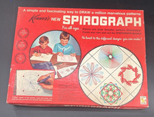 Vintage Antique 1967 Kenner Spirograph Creative Drawing Kit