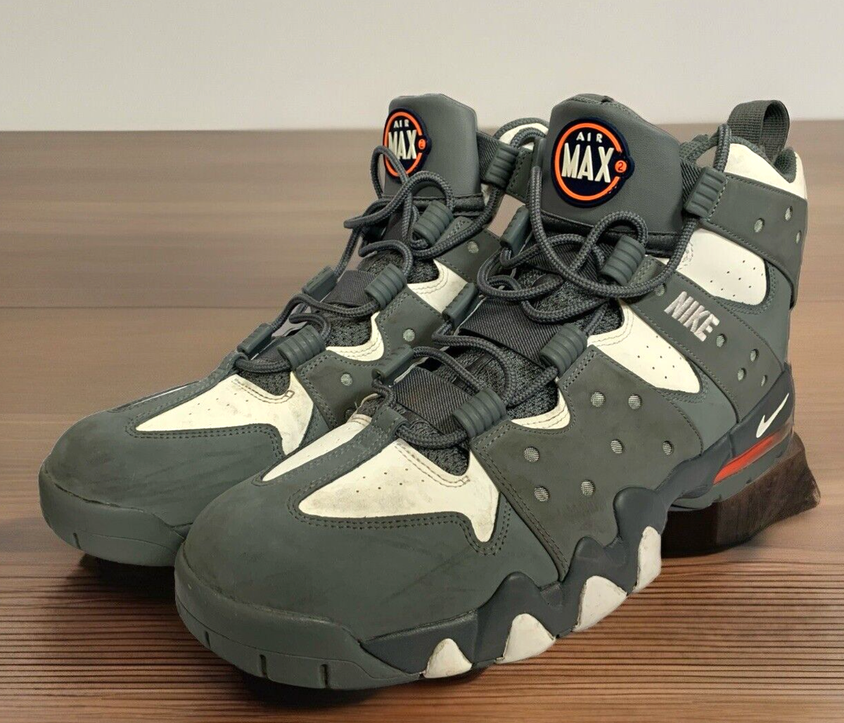 Size 15 - Nike Air Max 2 CB 94 2021 Cool Grey Charles Barkley