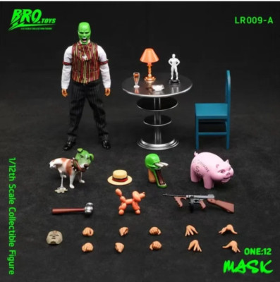 In Stock Brotoys 1/12 The Mask LR009A 6 Inch Movable Figure