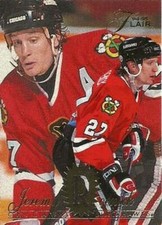 #36 Jeremy Roenick - Chicago Blackhawks - 1994-95 Flair Hockey