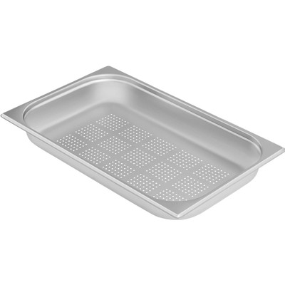 HENDI Contenitore Gastronorm, GN 2/3, solo con fondo perforato, contenitore GN, impilabile