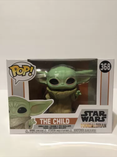 Funko Pop ! Star Wars The Mandalorian #368 'The Child' Baby Yoda Grogu Figure