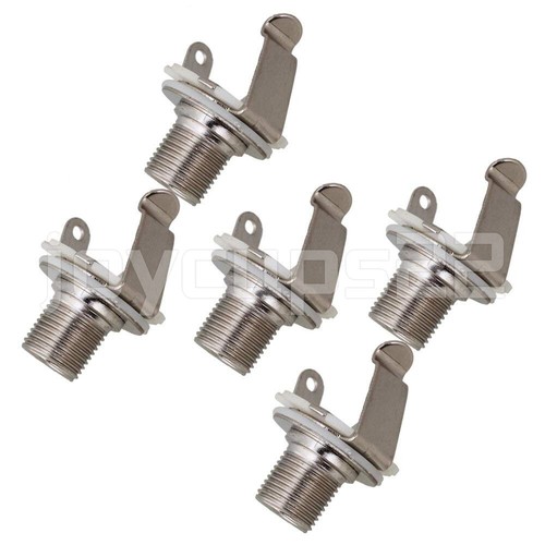10x LED Socket Titulaire 5mm Metall Chrome Visser Socket