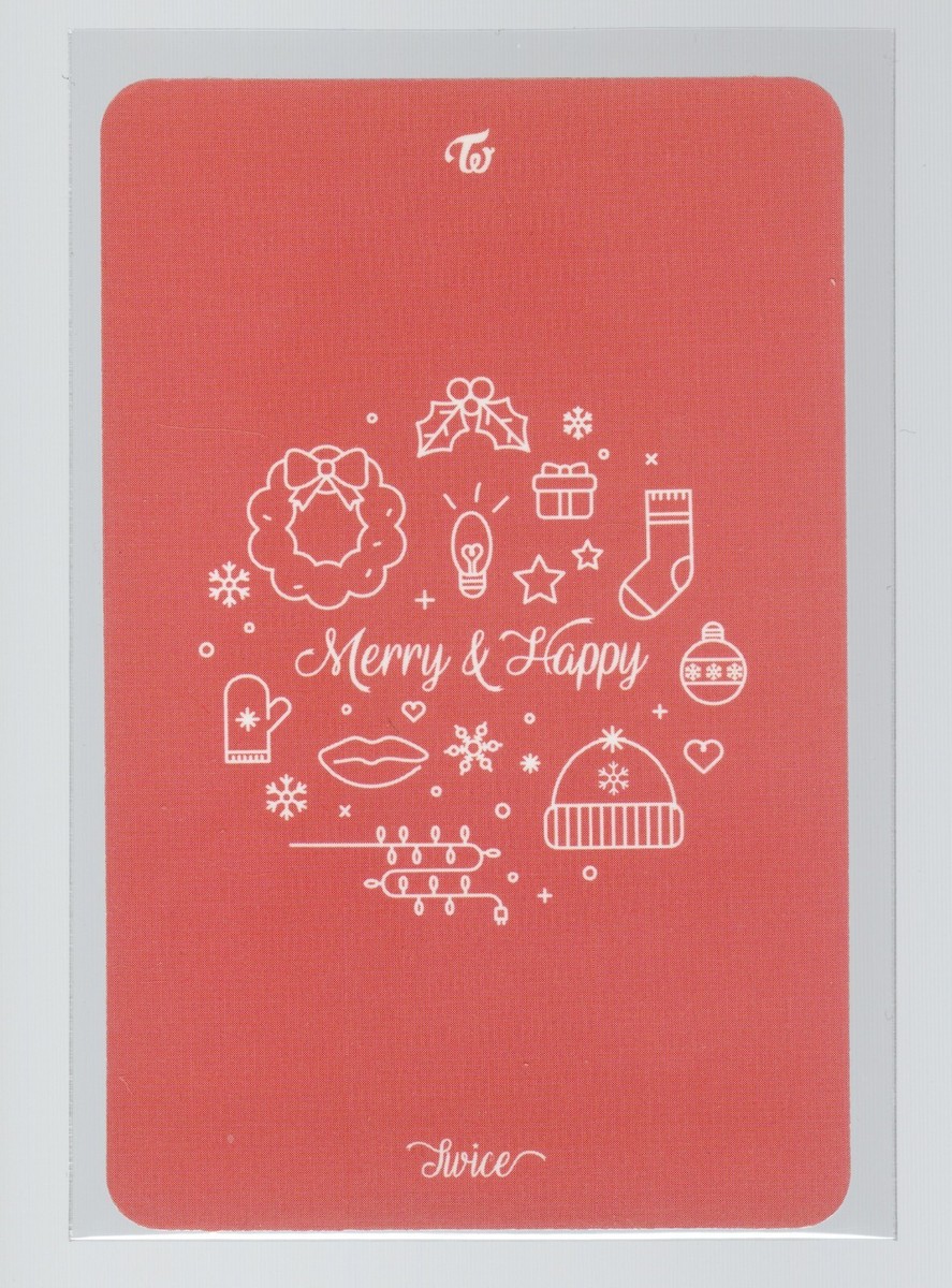 Twice Sana Photocard | Merry & Happy | eBay