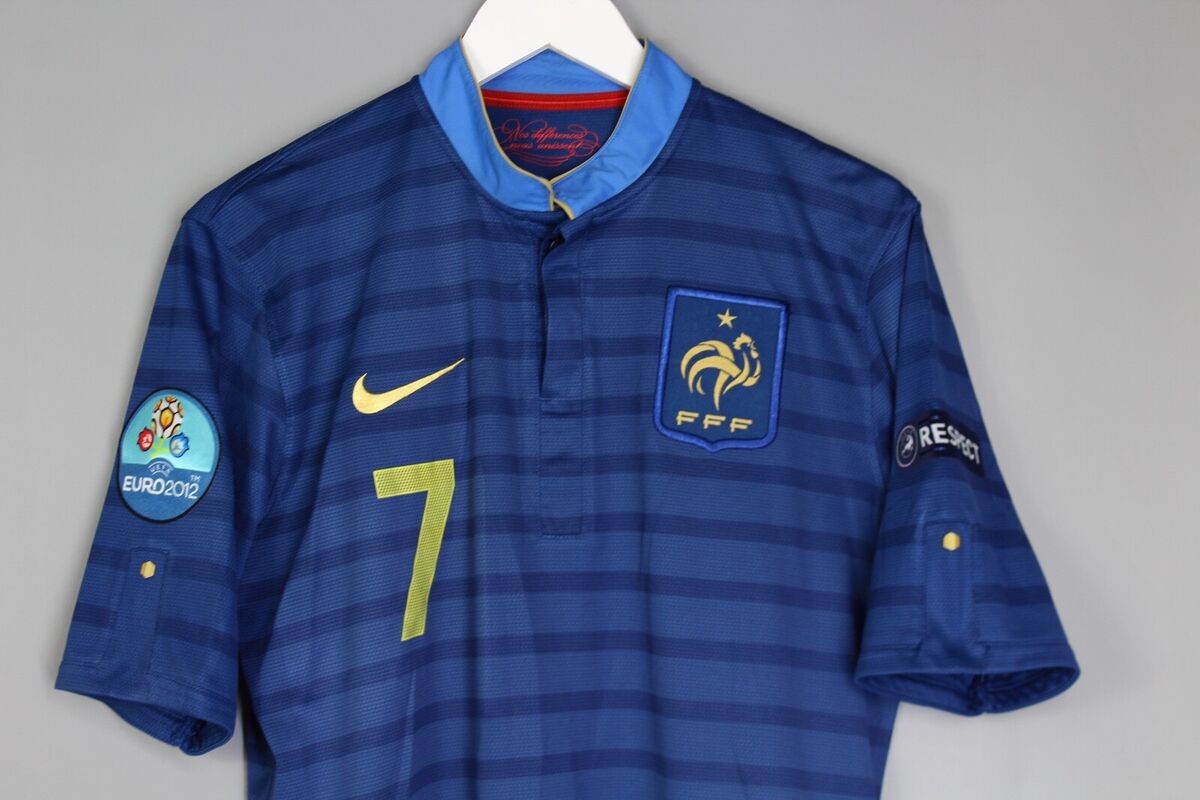 FRANCE 2012 2013 HOME FOOTBALL SHIRT SOCCER JERSEY NIKE FRANCE 2012 2013 HOME FOOTBALL SHIRT SOCCER JERSEY NIKE