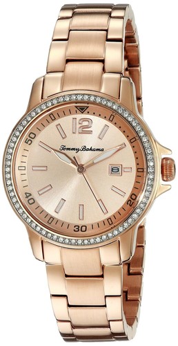 Tommy Bahama Rose Gold Womens Swarovski Crystal Stone Set  display picture 2
