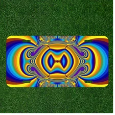 Creative Personalized Car License Plate With Design Color Colourful