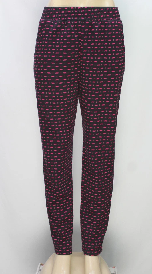 Vintage Gitano Women's Pull On Fleece Pants Black Size M - Image 2 of 4