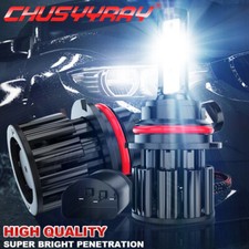 LED Headlight Kit 9007 HB5 6000K White Hi/Low Bulbs for FORD Mustang 1990-2004
