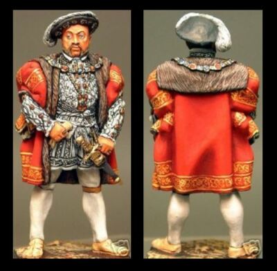 Painted ~ King Henry VIII 54mm, Niena Studios