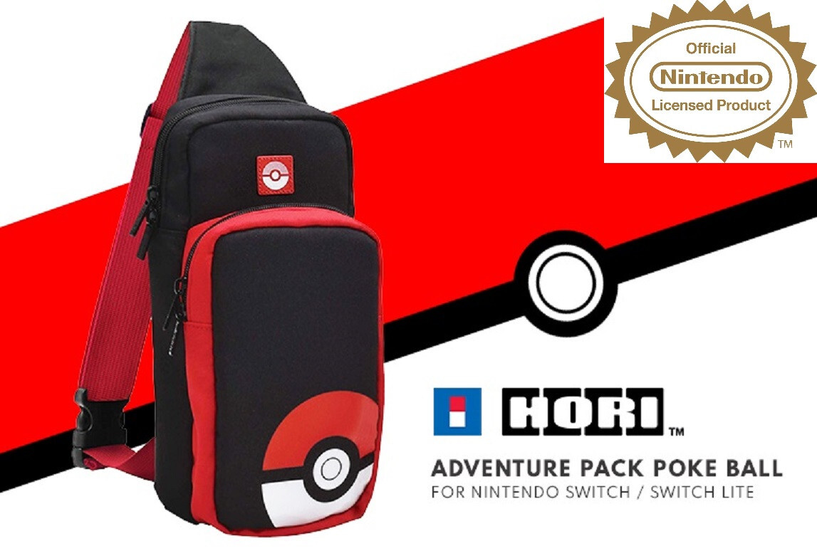 Travel Bag Hori Pokemon Trainer Pack Nintendo Switch Adventure