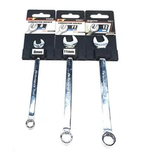 Performance Tools 3 Piece Combination Wrench Set W30008 W30011 W30012 NOS