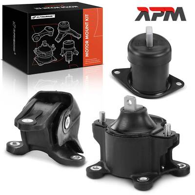 3x Motorlager Vorne Hinten für Acura TSX Honda Accord 6-9 Crosstour 2.4L ab 2003