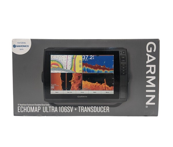 Garmin 0100211201 ECHOMAP Ultra 106sv with GT54UHDTM Transducer for