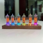 IN16 Glow Tube Clock Retro Steam Punks Nixie Tube Clock Support APP Control