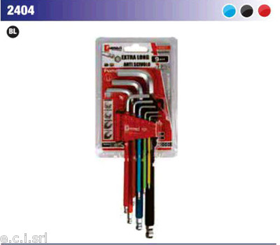 Fumasi 240404 Set Hex Torx Keys with Hole from TX10 to TX50